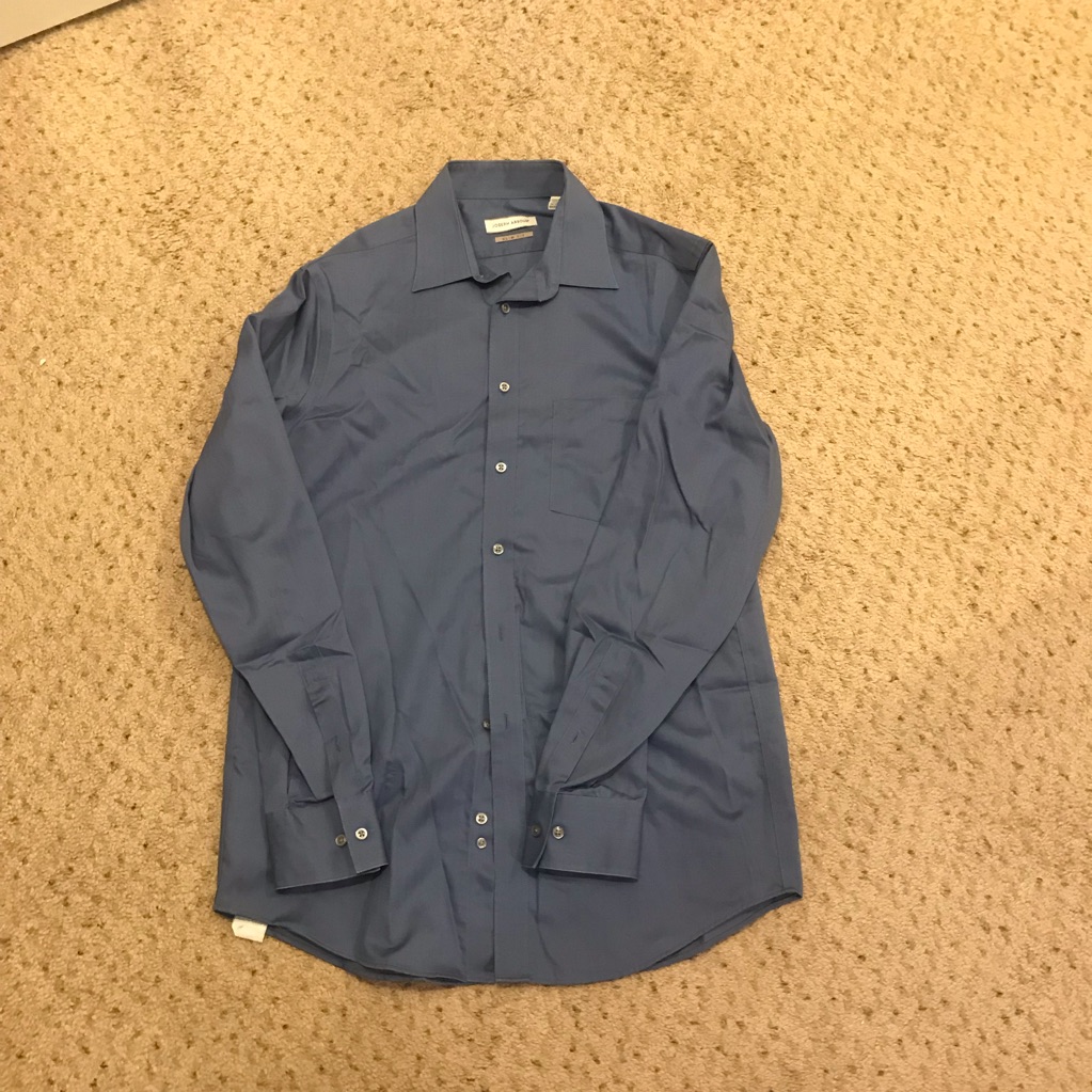 Blue Buttoned Up!